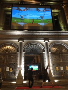 Giant Kinect Gaming Experience